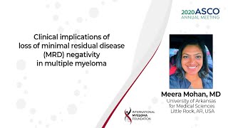 Clinical implications of loss of minimal residual disease (MRD) negativity in multiple myeloma