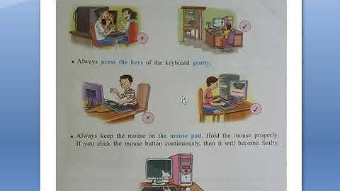 Std 3 Computer Ch 2 Computer Care