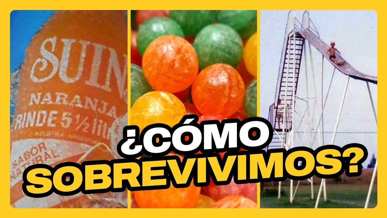 ESTAMOS VIVOS DE PURO C*LO: 10 cosas peligrosas de nuestra infancia • Perdón, Centennials