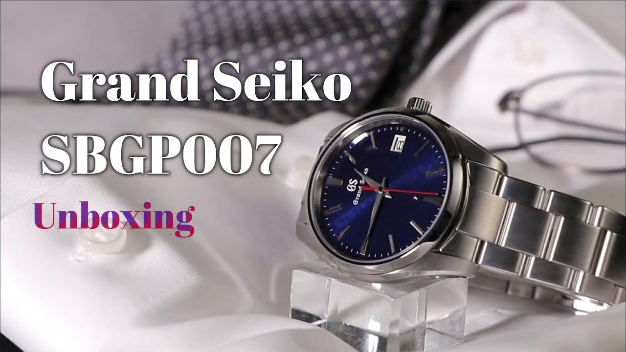 Unbox and review for Grand Seiko SBGP007 a lot of like and 1 of dislike -  YouTube