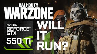 Call Of Duty WARZONE | GTX 550 Ti 1GB | i5-3470