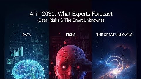 AI in 2030: What Experts Forecast (Data, Risks & The Great Unknowns)