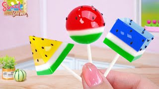 Rainbow Fruit Jelly Recipe Yummy Miniature Rainbow Fruit Jelly Cake Decorating Ideas Sweet Baking