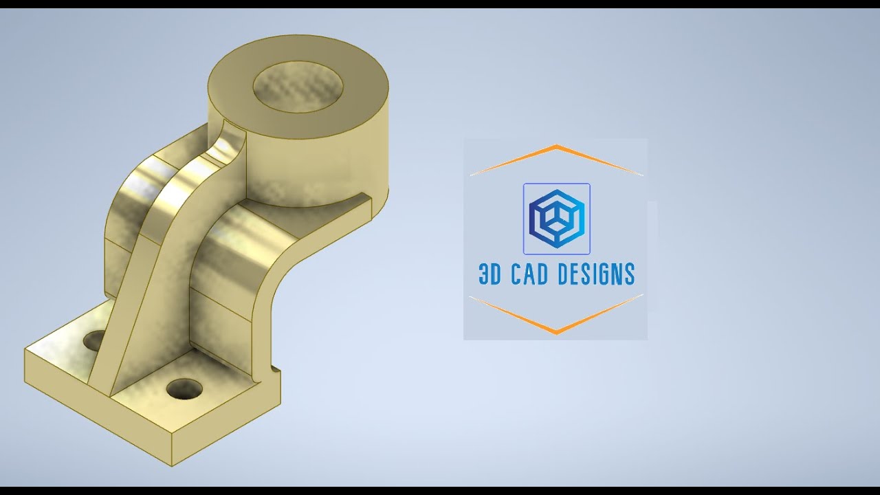 3D Solid Modelling Videos: Autodesk Inventor Beginners Tutorial || Piston