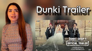 This is my last video | Dunki Drop 4 Trailer Reaction | Shah Rukh Khan | Rajkumar Hirani | Taapsee