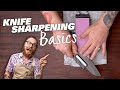 Supersimple whetstone knife sharpening techniques