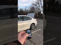 Open/close motorized trunk/liftgate with in-car button and/or keyfob