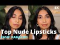 Top 10 Nude Lipstick Swatches for Brown Skin