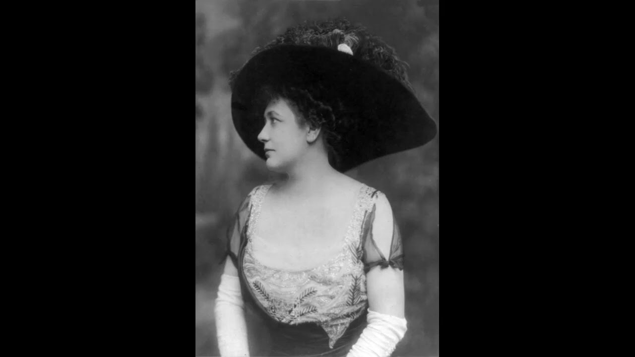 REPITCHED Olive Fremstad (soprano) - Pres des remparts de Seville (Seguidilla)(Carmen - Bizet)(1911)