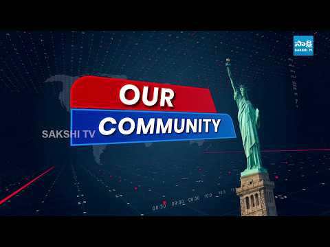 Sakshi TV Our Community Program with TTA Youth Forum President Pranavi Reddy | USA @SakshiTV - SAKSHITV