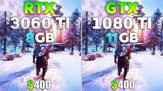 RTX 3060 Ti Vs GTX 1080 Ti - Test In 10 Games RTX 3060 Ti Vs GTX 1080 Ti - Test In 10 Games