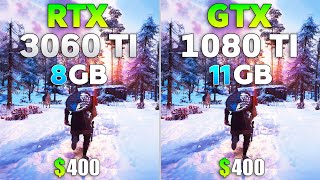 RTX 3060 Ti vs GTX 1080 Ti - Test in 10 Games