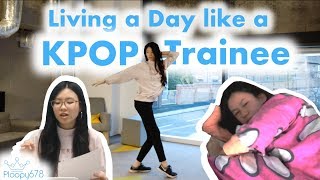 I trained like a KPOP idol for a day (almost died)