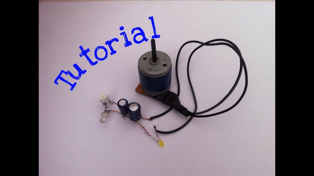 Antage komme ud for det kan How to Make Mini Electric Generator (Tutorial) - YouTube