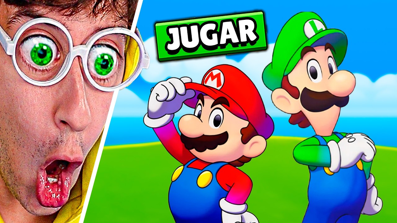 EL JUEGO de MARIO y LUIGI...🔴😂🟢