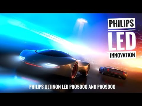 AMPOULES PHARES DE voiture Philips Ultinon Pro9000 LED Pro 9000