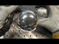 TIG Welding Aluminum Fabrication - Making a Ball out of 1/8" Thick Flat Aluminum Sheet - 6061.