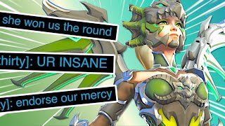 "UR INSANE" 💚🐉 Grandmaster Mercy, Satisfying Movement! - Overwatch 2