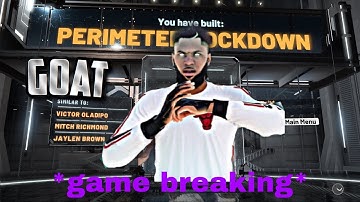*NEW* SPEED BOOSTING PERIMETER LOCKDOWN BUILD IN NBA2K20 DEMI GOD