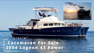 Catamaran For Sale | Lagoon 43 Power Catamaran | &quot;Gracie&quot; | Located in Jacksonville, Florida