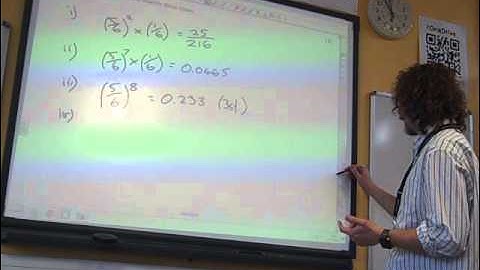 S1 OCR Geometric Distribution Summer 2011 q8