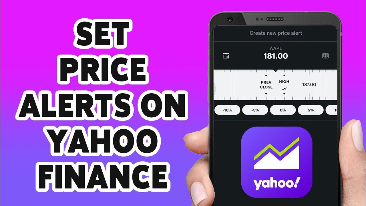 How To Set Price Alerts On Yahoo Finance 2024 Get Notifications For