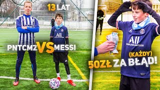 Nie wiedział za co mu PŁACE! PNTCMZ VS Młody Messi! *zdenerwował się*