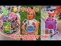 Asmr top 10 lucky dips into a bucket of 100 mystery toys  ranked  rhia official