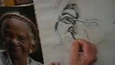 How To Make A Charcoal Portrait: Part 1