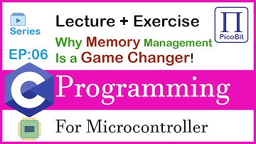 Video 06: How Binary Data is Stored in Memory | C Programming for Microcontrollers