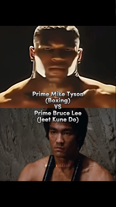 Mike Tyson vs Bruce Lee #shorts #explorepage