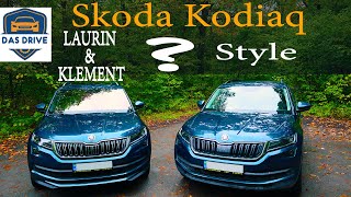 Skoda Kodiaq | обзор двух комплектации в Skoda Kodiaq(Шкода Кодиак): STYLE  | LAURIN & KLEMENT