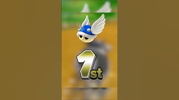 Throwing a blue shell in 1st? #mariokart #secret #shorts