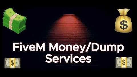 FiveM Money/Dump/dupe Services In Any FiveM Server Of Your Choice (2024) join our discord 💵💰🤑