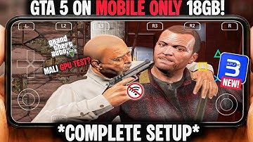 🔥 GTA 5 on Mobile! | APS3E Emulator V1.31 Complete Setup + Gameplay | Best PS3 Emulator For Android 