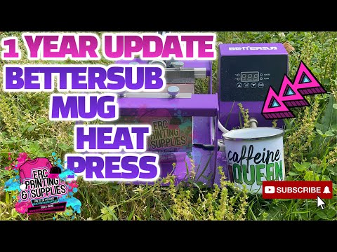 BETTERSUB COFFEE MUG HEATPRESS REVIEW-SUBLIMATION COFFEE MUG- 