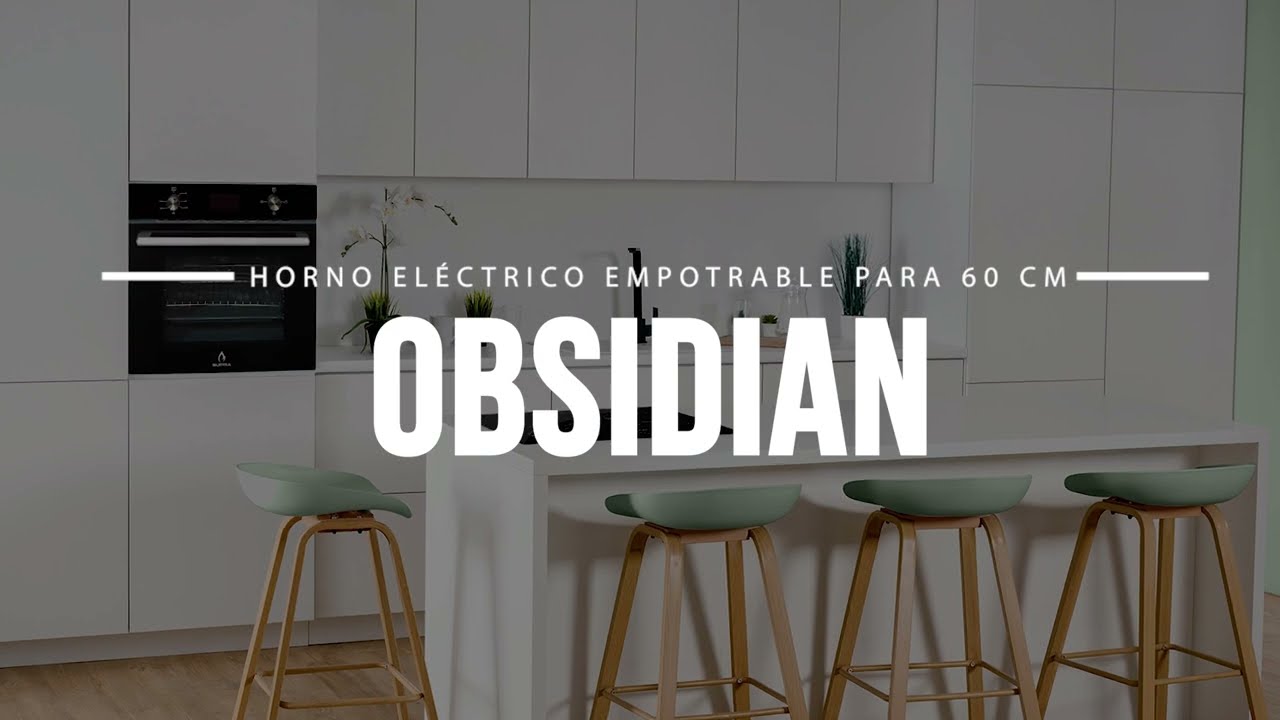 Horno Eléctrico empotrable a 110 V Obsidian 