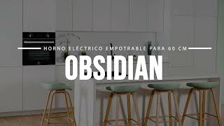 Horno Eléctrico empotrable a 110 V Obsidian