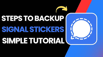 How To Backup Signal Chats !
