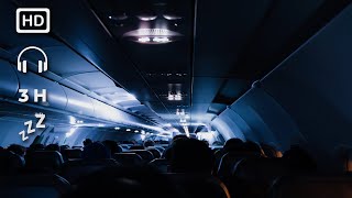 White Noise Airplane for Sleep | relaxation | ASMR | 3 hours