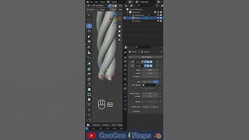 Blender Shorts Create Rope in One Minute #tutorial #blender3d #3dmodeling #blender