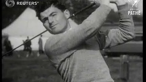 Alfred Perry wins golf tournament at Gosforth Park...