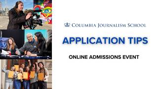CJS Admissions: Application Tips