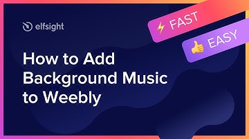 How to Add Background Music App to Weebly
