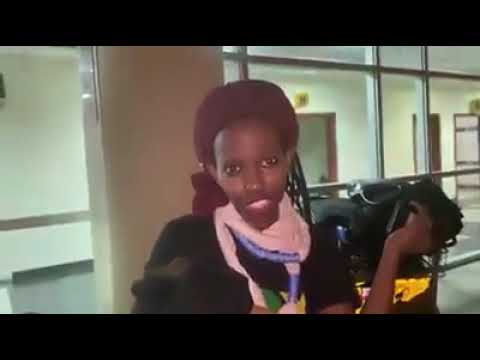 Travellers stranded at Entebbe International Airport awaiting quarantine for Coronavirus.