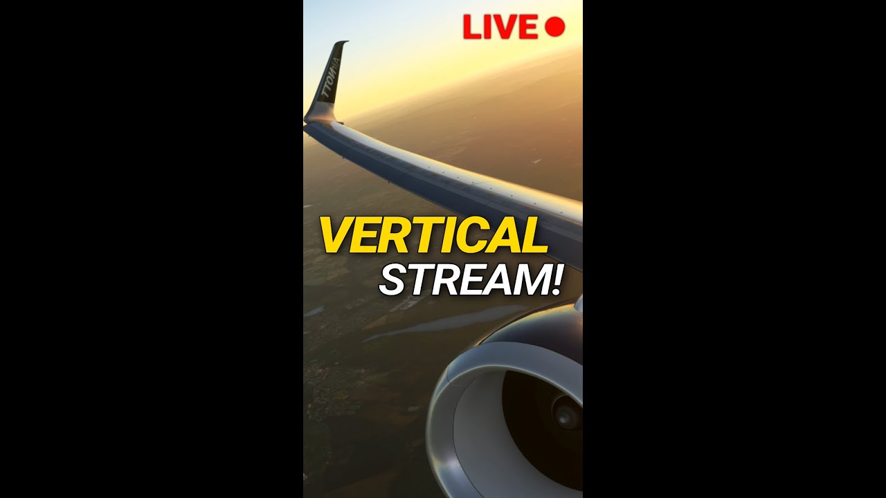 [Vertical] Baby Shark! Doo doo doo doo doo doo. ✈️ MSFS 2024