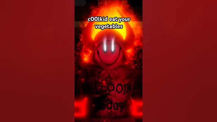c00lkid eat your vegetables #forsaken #shorts #roblox #memes #funny #robloxmemes #animation