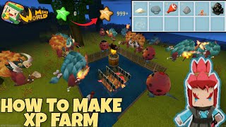 How to Make Xp Farm | Mini World Block Art | Tutorial