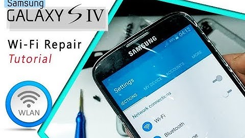 Samsung S4 (i9505) WiFi not work Hardware repair tutorial / Нет подключения Wi-Fi | Selekti