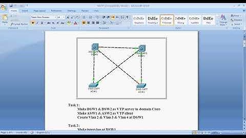 CCNP Switching Exam LAb ( STP final lab ) By Eng Mohammed Ramadan